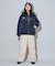 別注 Fur Hoodie Nylon Jacket