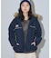 別注 Fur Hoodie Nylon Jacket