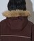 別注 Fur Hoodie Nylon Jacket