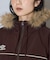 別注 Fur Hoodie Nylon Jacket