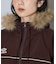 別注 Fur Hoodie Nylon Jacket
