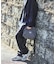 BetterDays studio × FREAK'S STORE ナップサック型 パッカブル チェック ミニバッグ