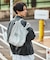 BetterDays studio × FREAK'S STORE ドローストリング チェック トートバッグ