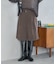 ベルト付き タック ハーフパンツ