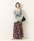 Double-Tuck Long Skirt