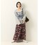 Double-Tuck Long Skirt