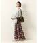Double-Tuck Long Skirt