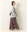 Double-Tuck Long Skirt