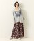 Double-Tuck Long Skirt