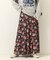 Double-Tuck Long Skirt