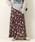 Double-Tuck Long Skirt