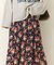 Double-Tuck Long Skirt