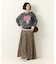Double-Tuck Long Skirt