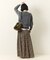 Double-Tuck Long Skirt