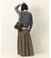 Double-Tuck Long Skirt