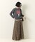 Double-Tuck Long Skirt