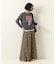 Double-Tuck Long Skirt