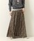 Double-Tuck Long Skirt