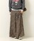 Double-Tuck Long Skirt