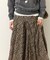 Double-Tuck Long Skirt