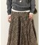Double-Tuck Long Skirt