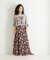 Double-Tuck Long Skirt