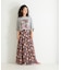 Double-Tuck Long Skirt