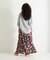 Double-Tuck Long Skirt