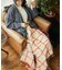 JACQUARD HOME THROWKET フォークロア・ジャカード織 マルチスローケット