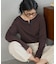 <温度調節機能>INKEEP ヘンリークルーネックトップス