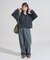 別注 フード付き ネルシャツ