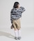 別注 フード付き ネルシャツ