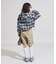 別注 フード付き ネルシャツ