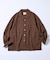 AUSTRALIAN COTTON オープンカラー チェックシャツ ロングスリーブ
