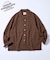 AUSTRALIAN COTTON オープンカラー チェックシャツ ロングスリーブ