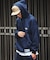 Champion × NAUTICA embroidered sweat hoodie