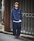 Champion × NAUTICA embroidered sweat hoodie