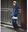 Champion × NAUTICA embroidered sweat hoodie