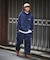 Champion × NAUTICA embroidered sweat hoodie