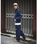 Champion × NAUTICA embroidered sweat hoodie