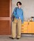 バックシンチ チノパンツ