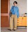 バックシンチ チノパンツ