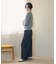 別注 配色クルーカーディガン