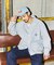 RED KAP × FREAK'S STORE 別注 ストライプ ワーク シャツカバーオール