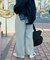 ボンディングカーブワイドパンツ