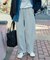 ボンディングカーブワイドパンツ