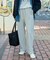 ボンディングカーブワイドパンツ