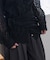 クロシェ風シャツ
