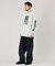 Champion × FREAK'S STORE 別注 REVERSE WEAVE VINTAGE WASH PRINT SWEAT