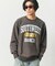 Champion × FREAK'S STORE 別注 REVERSE WEAVE VINTAGE WASH PRINT SWEAT